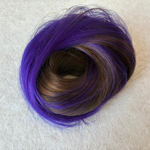 BELLAMI Other - BELLAMI Classic Lace Clip In Chocolate Brown/Violet Ombre 22" 9 Wefts 160g NEW
